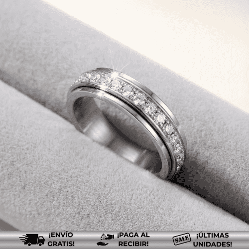 Serenova™ | Anillo giratorio que combate la ansiedad ¡Oferta 2x1!