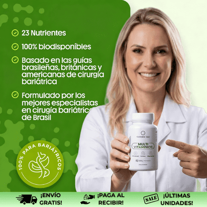 CompleteBari® | Multivitamínico de absorción rápida para bariátricos