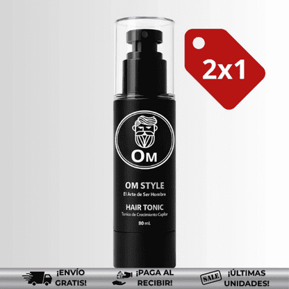 OmHair® | Tratamiento eficaz para caída del cabello ¡OFERTA 2x1!