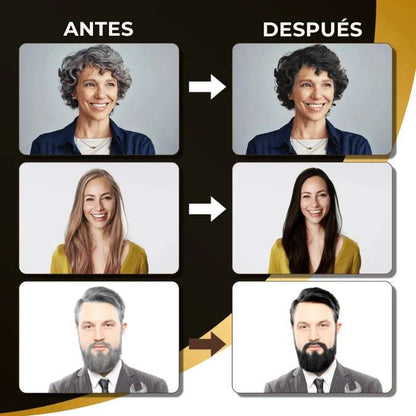 Shampoo Capilux™ | Tiñe, nutre y revive tu cabello de manera natural
