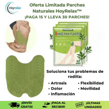 HoyRelax™ | Olvídate de tus dolores de rodilla ¡OFERTA 2x1!